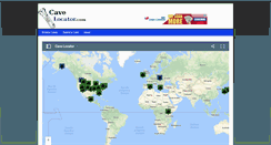 Desktop Screenshot of cavelocator.com